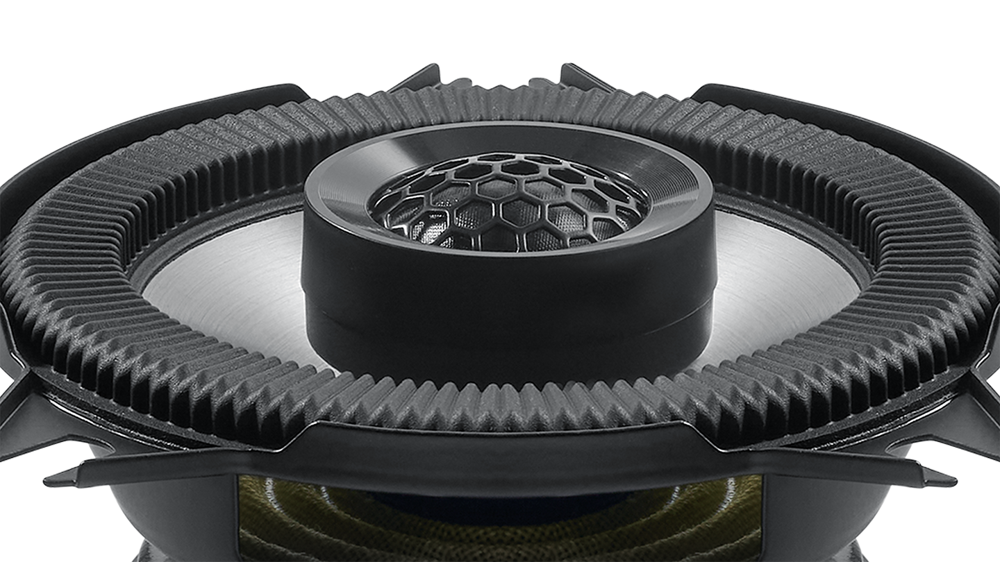 Alpine BRV-S40 BassRev 2-Way 4″ Coaxial Speaker Set
