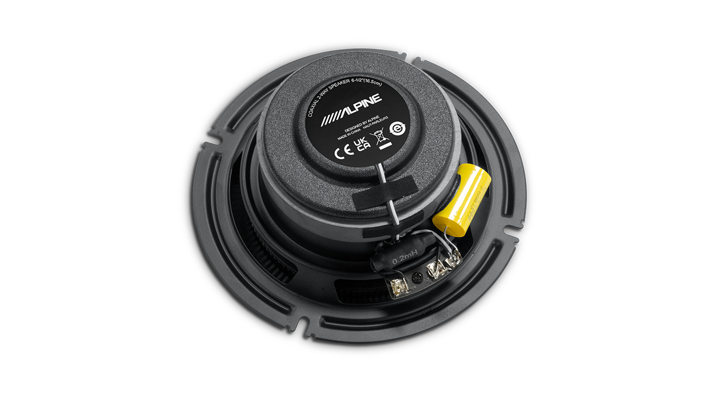 Alpine BRV-S65 BassRev 6-1/2″ 2-Way Audio Coaxial Speaker System