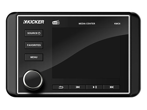 48KMC6 Premium-Marine Media Centre | Kicker Car Audio – Oz Audio Shop