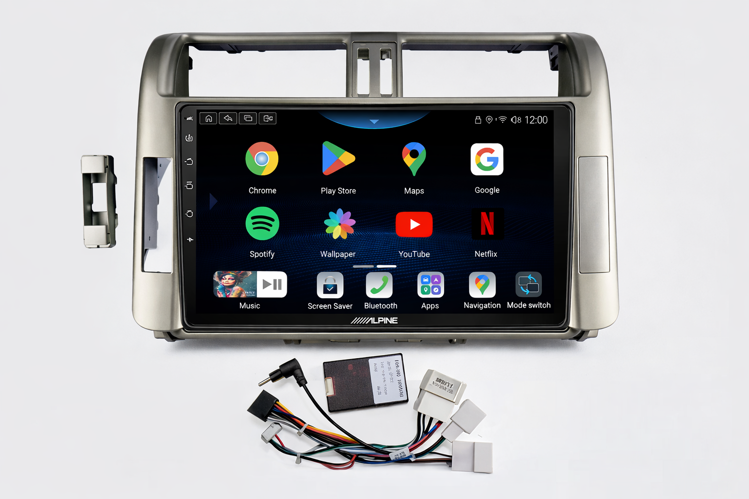 Toyota Prado 150 (2009–2013) GX/GXL Head Unit Upgrade – Wireless CarPlay & Android Auto | Alpine 9"