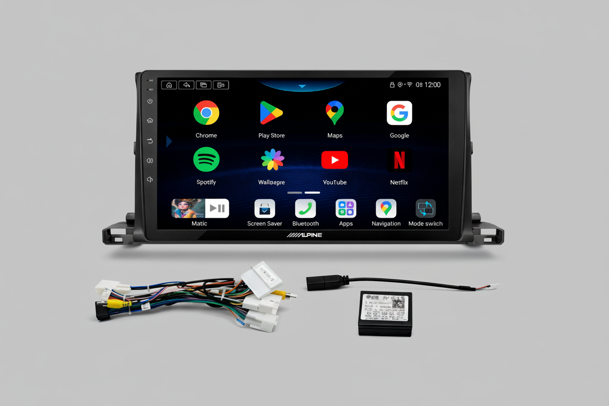 Toyota Kluger (2013–2019) Head Unit Upgrade – Wireless CarPlay & Android Auto | Alpine 10"