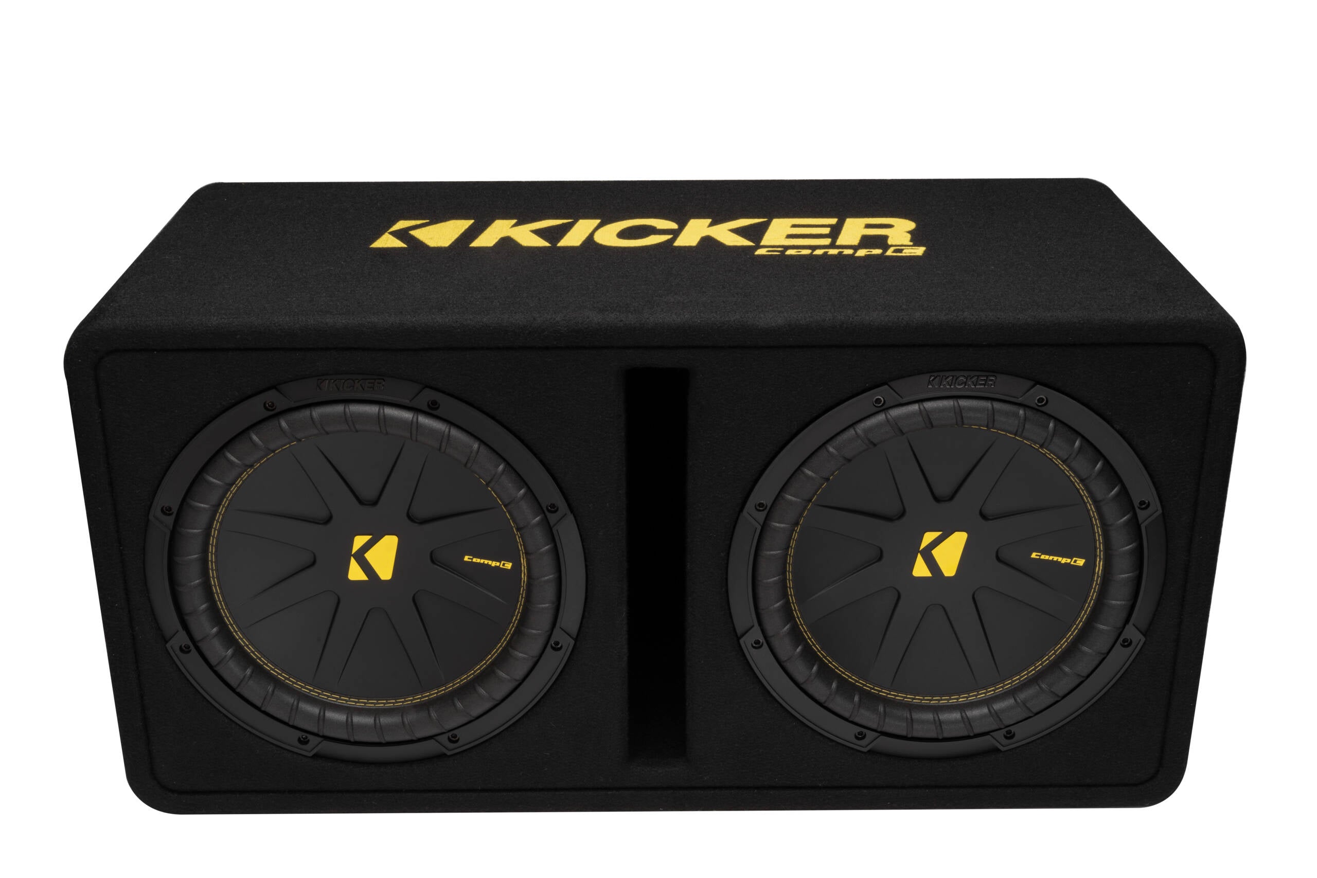 50DCWC122 – Dual 12″ Ported Enclosure 600 Watts RMS 2 Ohm | Kicker Car Audio – Oz Audio Shop