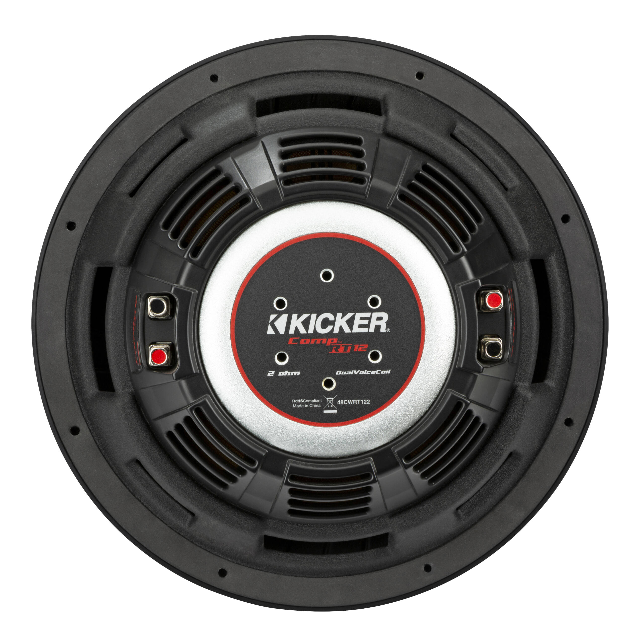 48CWRT122 – 12″ Subwoofer 500 Watts RMS Dual 2 Ohm | Kicker Car Audio – Oz Audio Shop