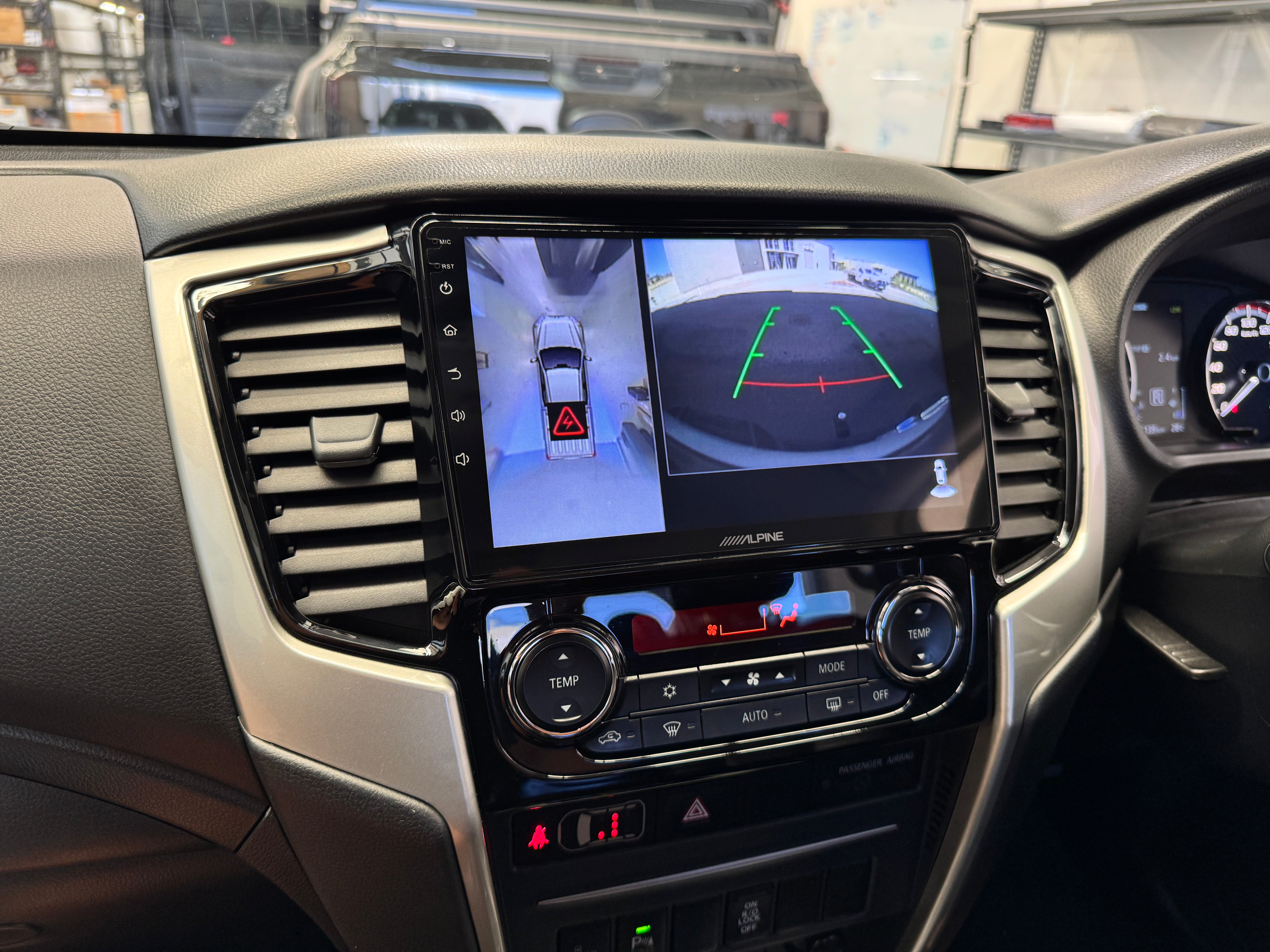 Mitsubishi Triton (2019–Present) Head Unit Upgrade – Wireless CarPlay & Android Auto | Alpine 9"