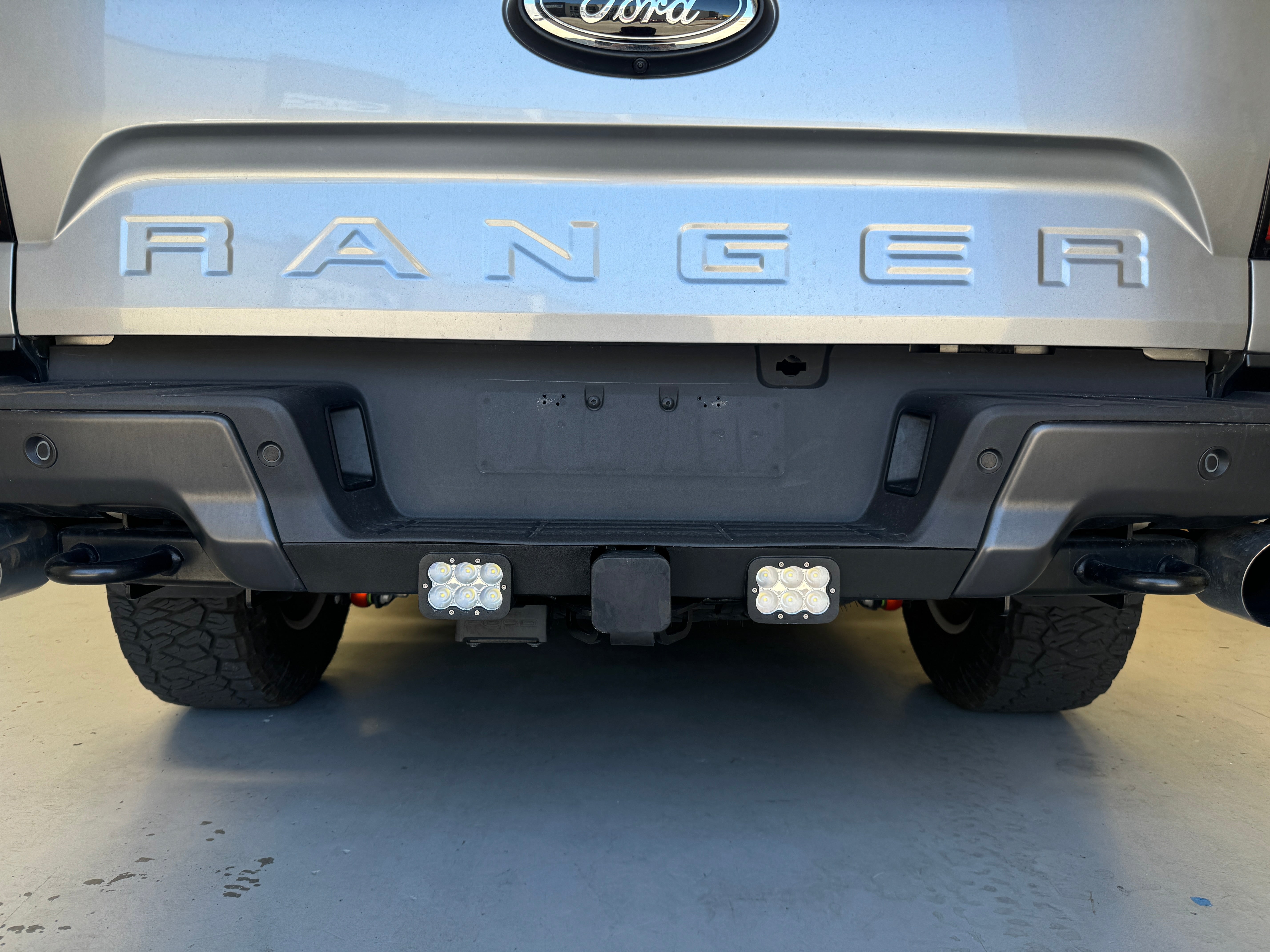 Next Gen PY/RA Ranger Raptor Rear Light Brackets for Ultra Vision ATOM 25W