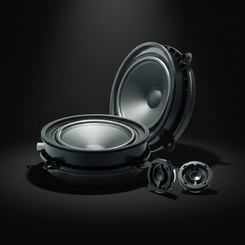 Toyota LandCruiser 300 Series – Focal Plug & Play Speaker Upgrade Kit (Front & Rear, DIY)