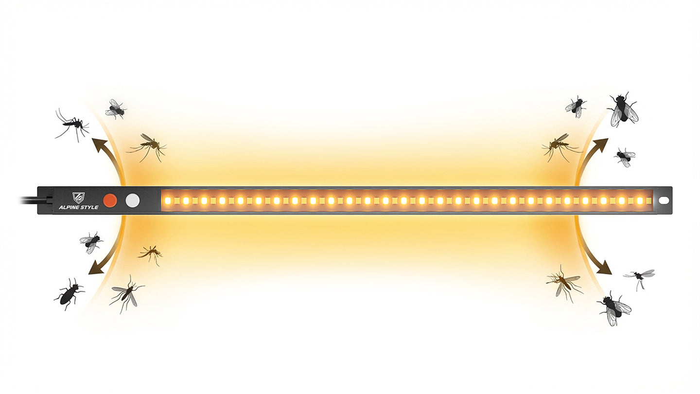 Alpine LXR-CL60 60CM LED Dual Colour Magnetic Camping Light