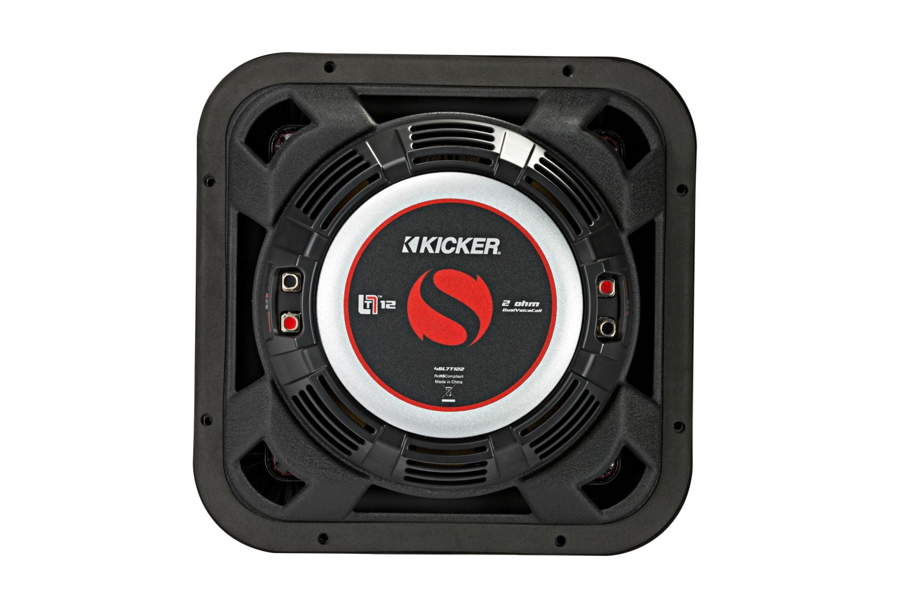 46L7T124 – 12″ Subwoofer 600 Watts RMS Dual 4 Ohm | Kicker Car Audio – Oz Audio Shop