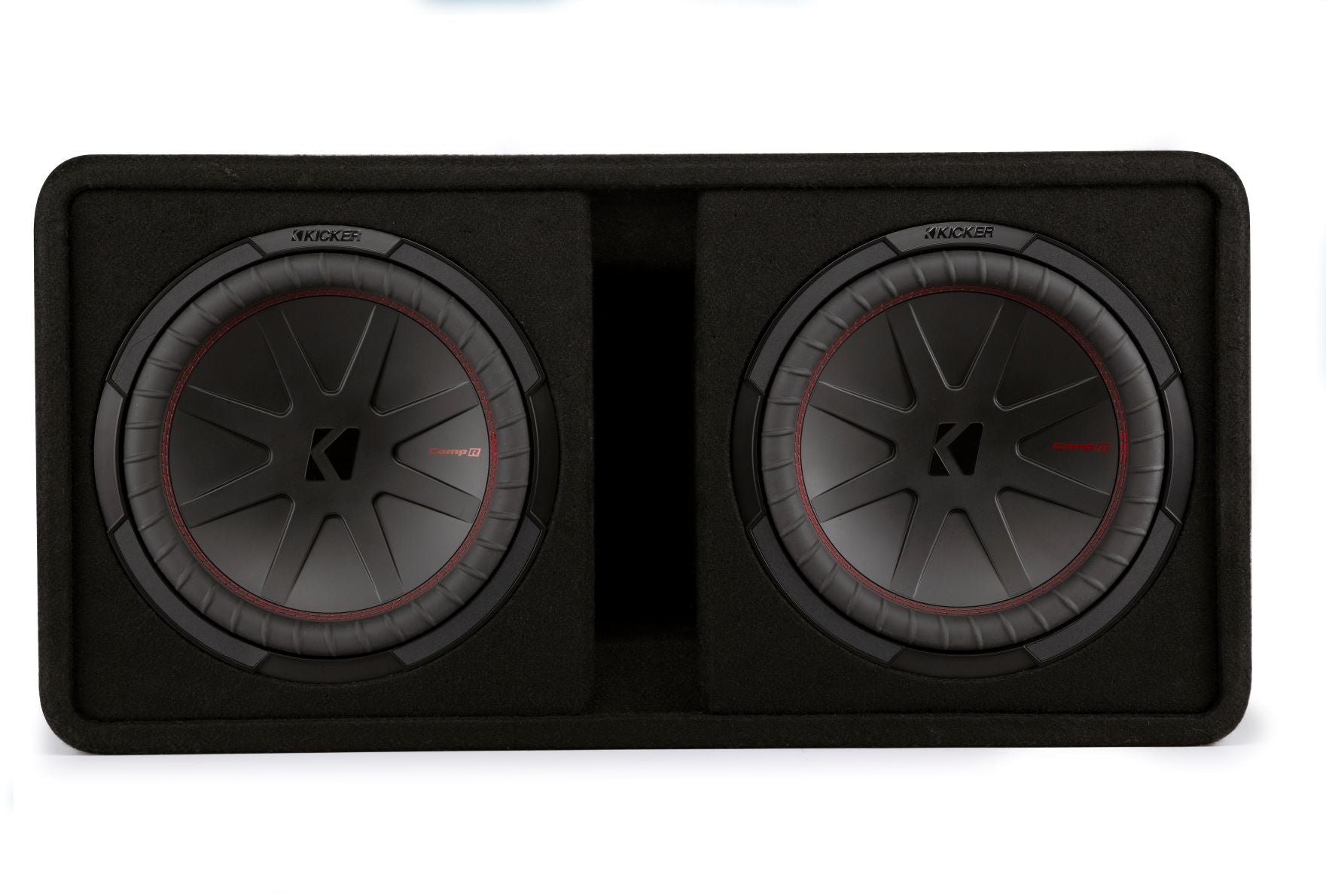 48DCWR122 – Dual 12″ Ported Enclosure 1000 Watts RMS 2 Ohm | Kicker Car Audio – Oz Audio Shop