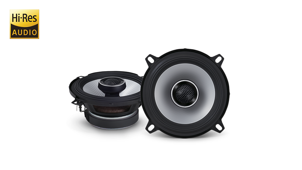 Alpine S-Series 5 Inch 2-Way Hi-Res Audio Coaxial Speaker System