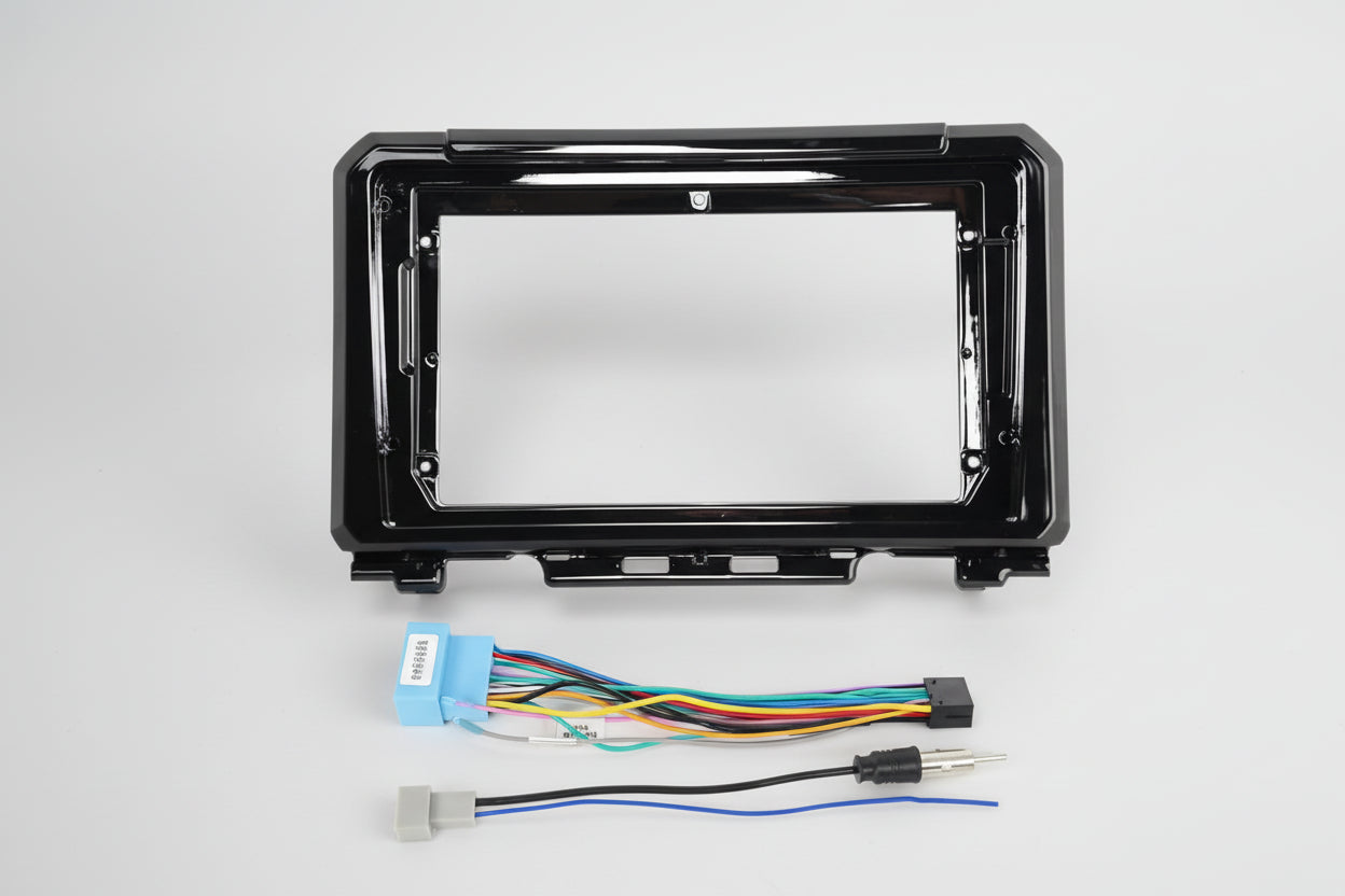 Suzuki Jimny 2015-2025 Head Unit 9" Fascia & Install Kit