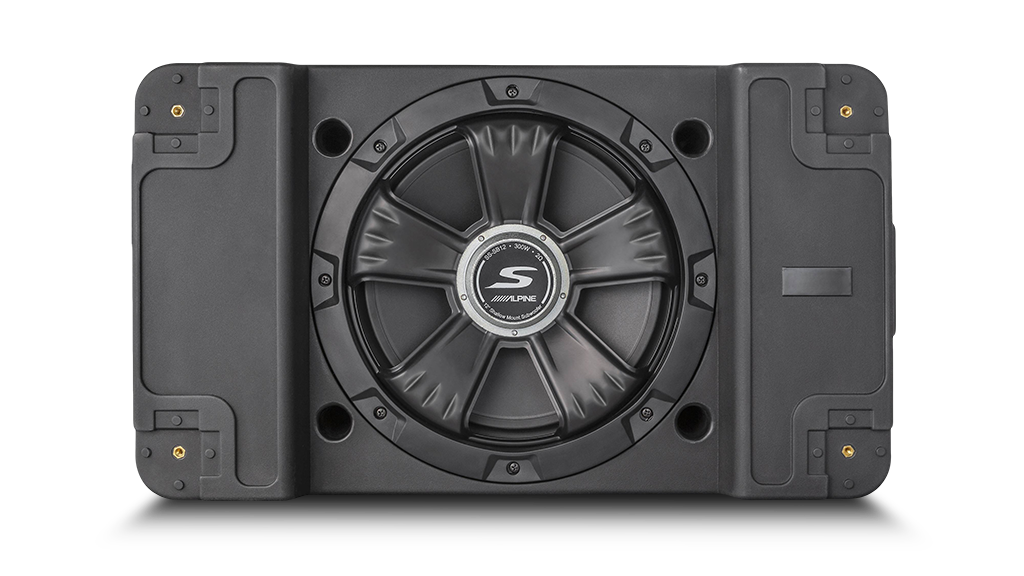 Alpine Single 12” S-Series 2Ω Shallow Preloaded Subwoofer Enclosure