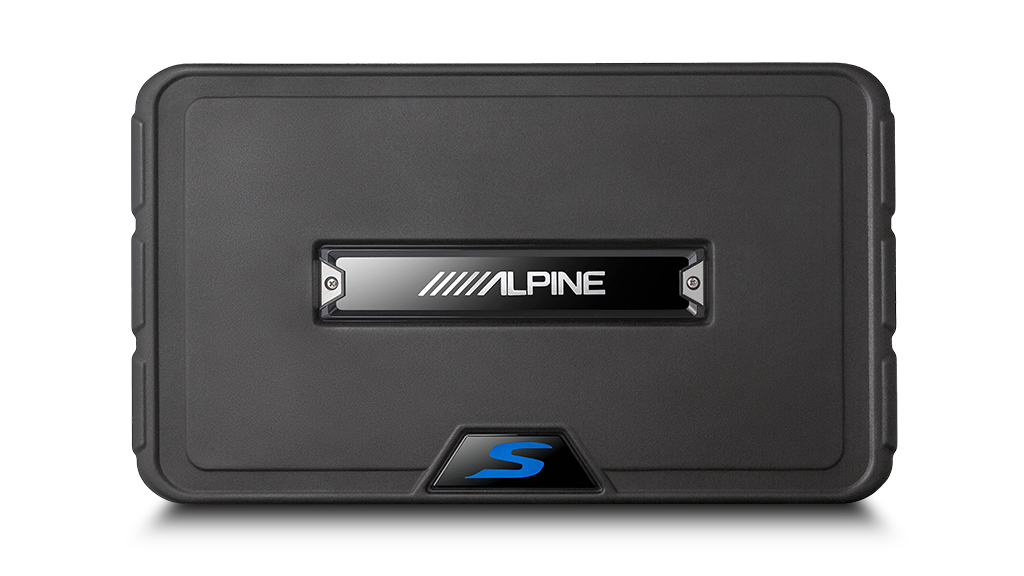 Alpine Single 12” S-Series 2Ω Shallow Preloaded Subwoofer Enclosure