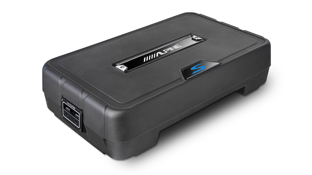 Alpine Single 12” S-Series 2Ω Shallow Preloaded Subwoofer Enclosure
