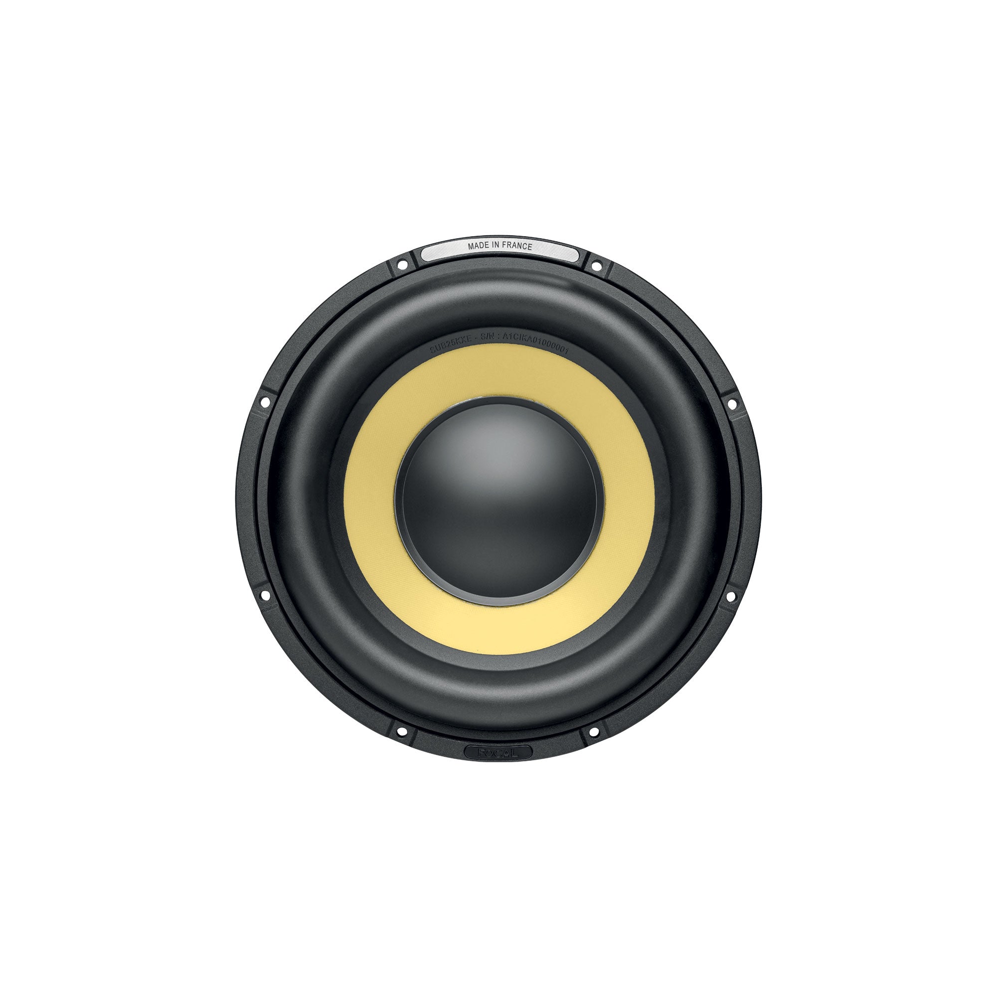 Focal SUB 25 KXE | 10″ Subwoofer – K2 Power Series | High-Output Bass & Double Voice Coil Design