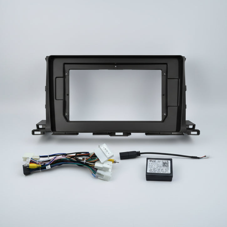 Toyota Kluger 2013-2019 Head Unit 10" Fascia & Install Kit