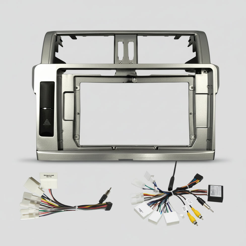 Toyota Prado 150 2013-2017 10.1" Fascia & Install Kit