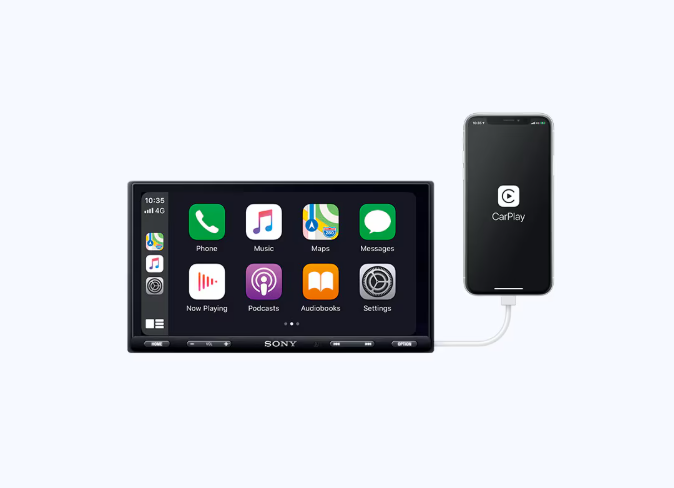 Sony XAV-AX5500 Bluetooth Media Receiver with WebLink Cast (Ex-Demo)