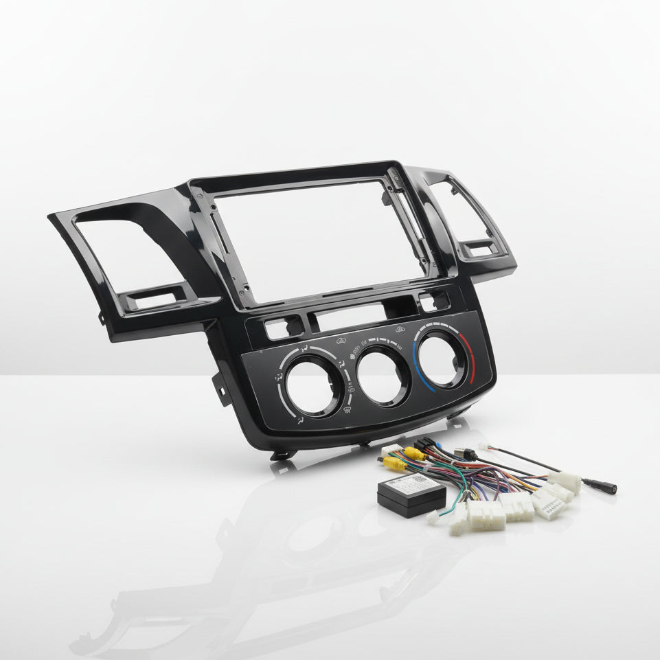 Toyota Hilux 2006-2014 9" Fascia & Install Kit