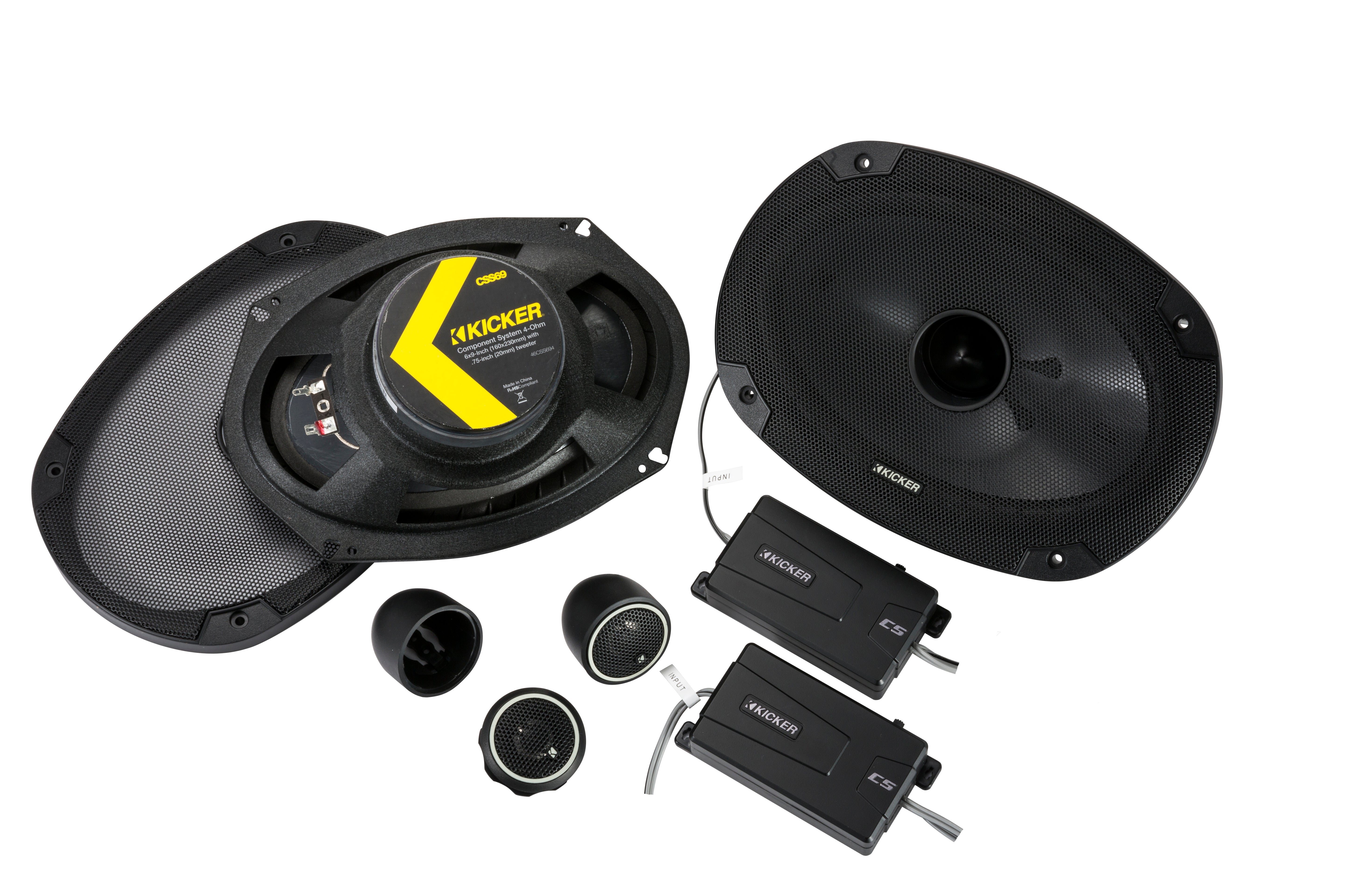 46CSS694 – 6″ X 9″ (160mm X 230mm) 150 Watts RMS Components | Kicker Car Audio – Oz Audio Shop