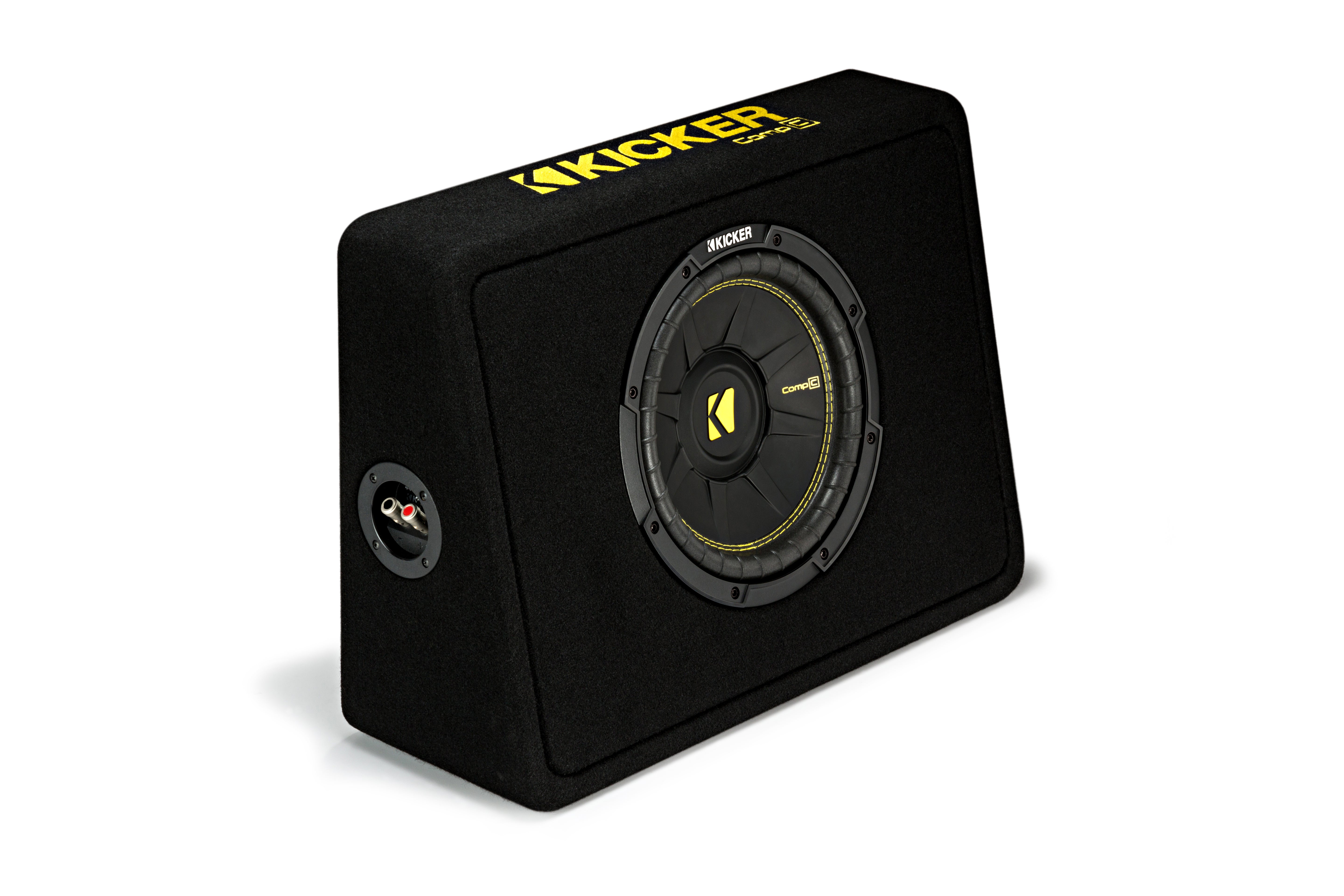 50TCWC104 – 10″ Slim Ported Enclosure 300 Watts RMS 4 Ohm | Kicker Car Audio – Oz Audio Shop