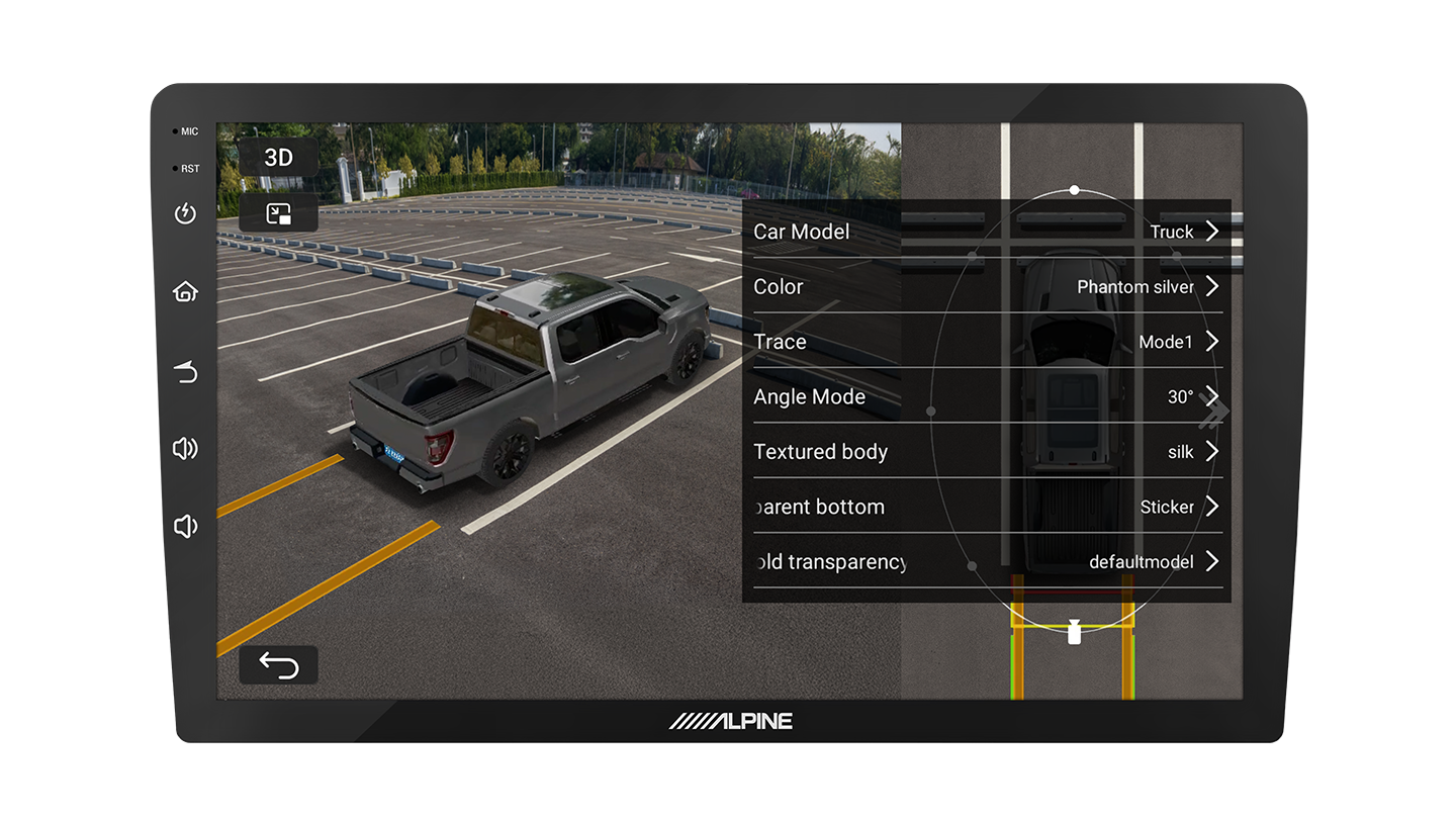 Alpine iNE-AX809-H 9” Premium Intelligent Vehicle Display