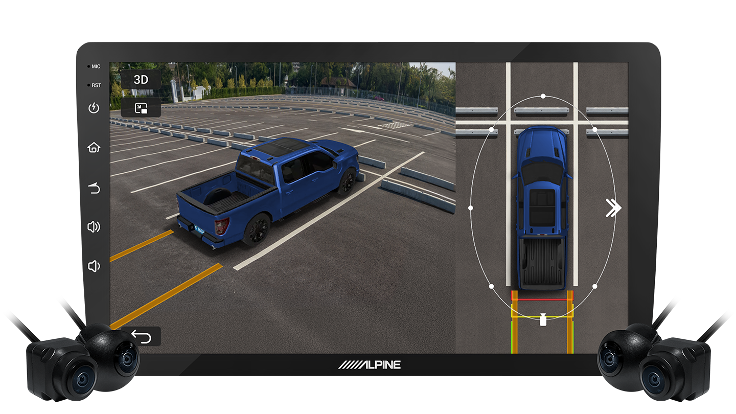 Alpine iNE-AX809-H 9” Premium Intelligent Vehicle Display