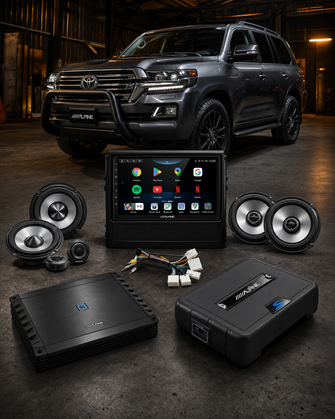 LandCruiser 200 Stage 2 Full System DIY Kit with Toyota LandCruiser 200