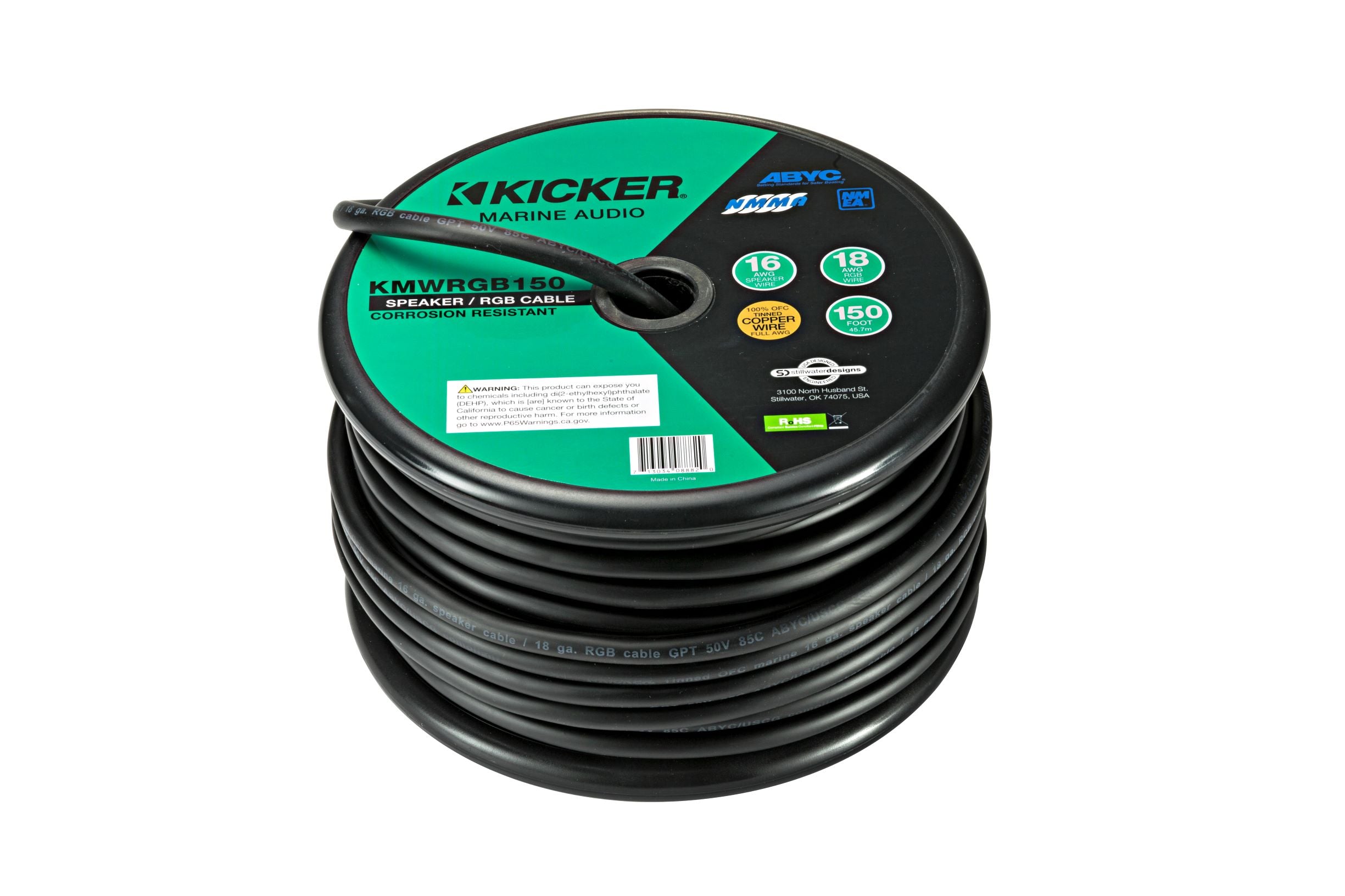 46KMWRGB150 Marine Speaker/RGB Wire | Kicker Car Audio – Oz Audio Shop