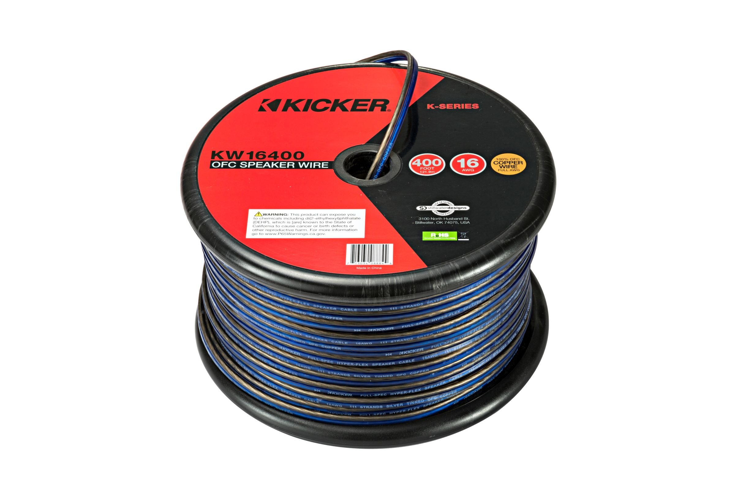 46KW16400 – 16 Guage 120m Speaker Cable | Kicker Car Audio – Oz Audio Shop