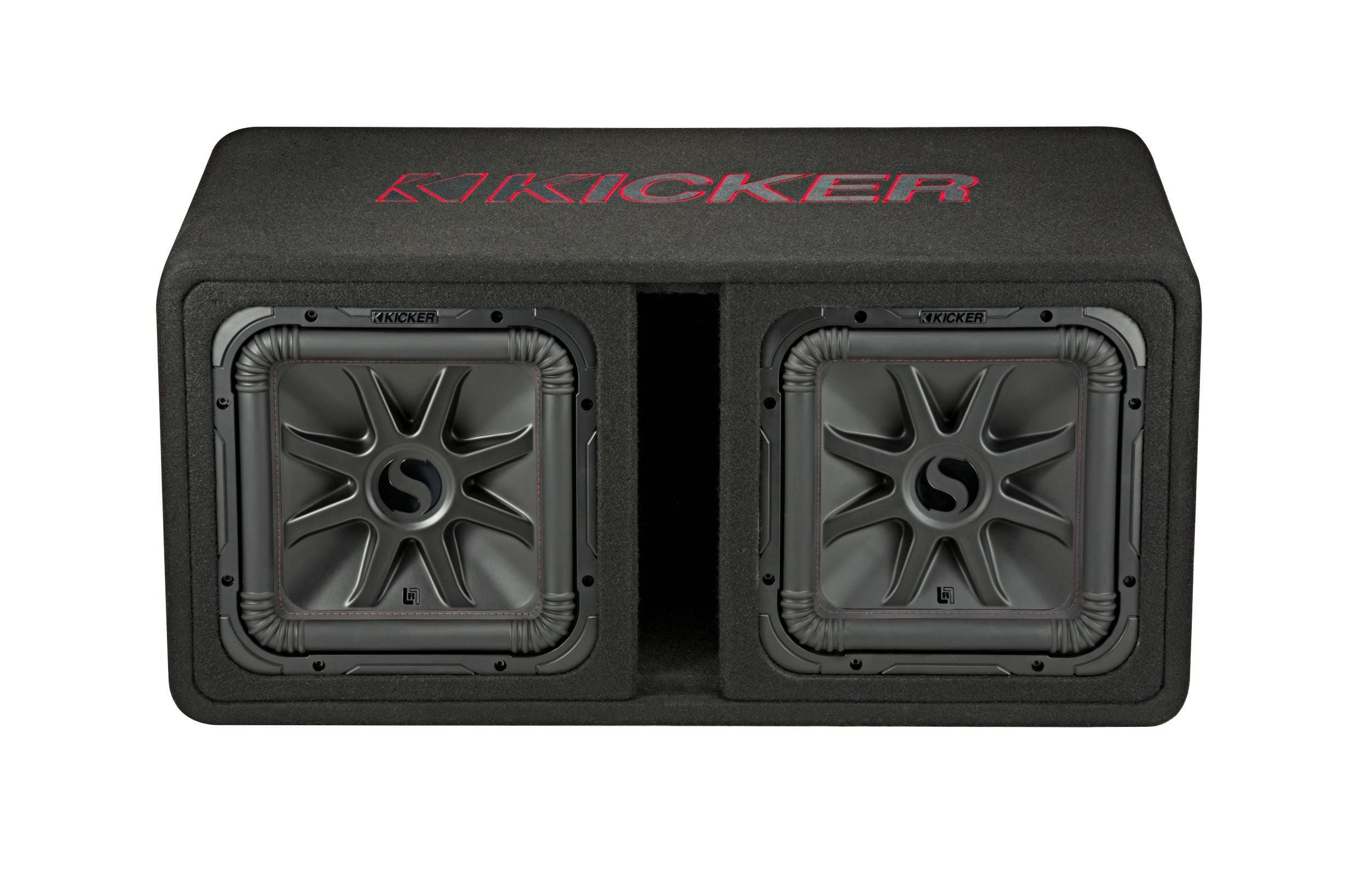 45DL7R122 -Dual 12″ Ported Enclosure 1200 Watts RMS | Kicker Car Audio – Oz Audio Shop