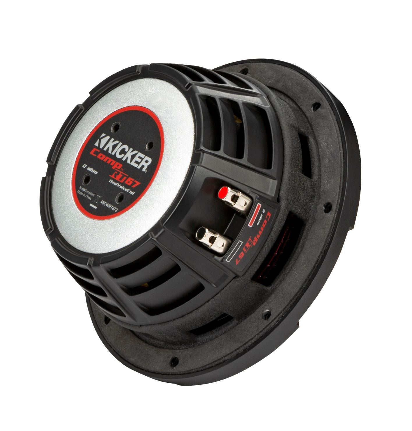 48CWRT672 – 6.75″ Subwoofer 150 Watts RMS Dual 2 Ohm | Kicker Car Audio – Oz Audio Shop