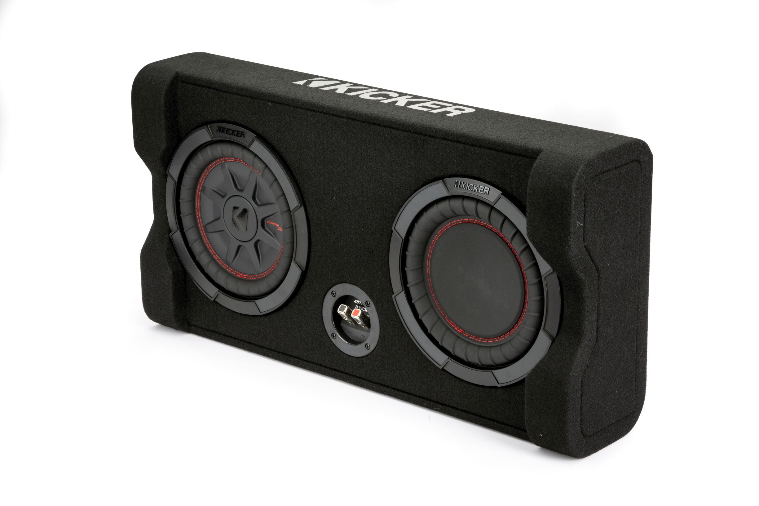 48TRTP82 – 8″ Sealed Thin Enclosure 300 Watts RMS 2 Ohm | Kicker Car Audio – Oz Audio Shop