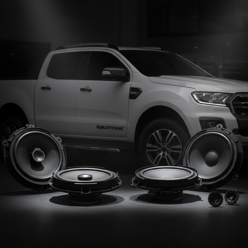 Stage 1 Audio Upgrade – Ford Ranger | Plug & Play Focal Speaker Kit