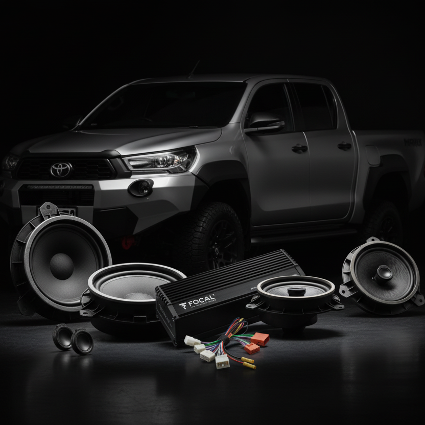 Toyota Hilux Focal Plug & Play Audio Upgrade Kit