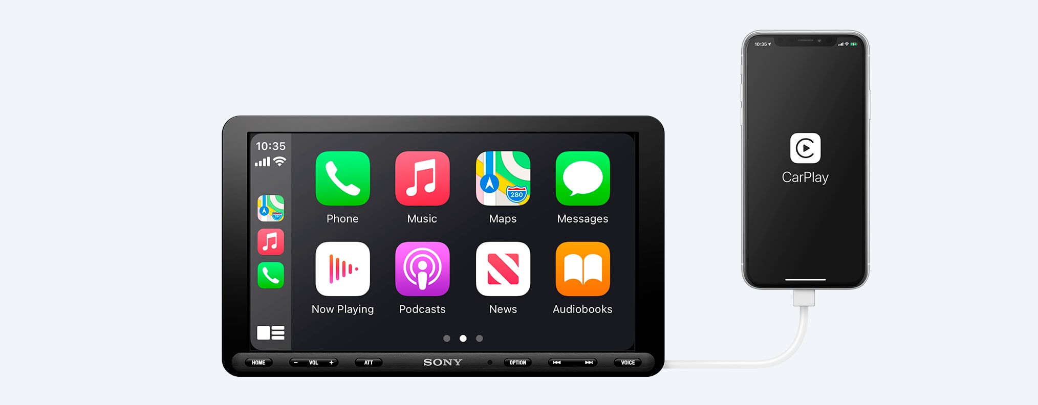 Sony XAV-AX8100 9" Apple CarPlay, Android Auto Headunit