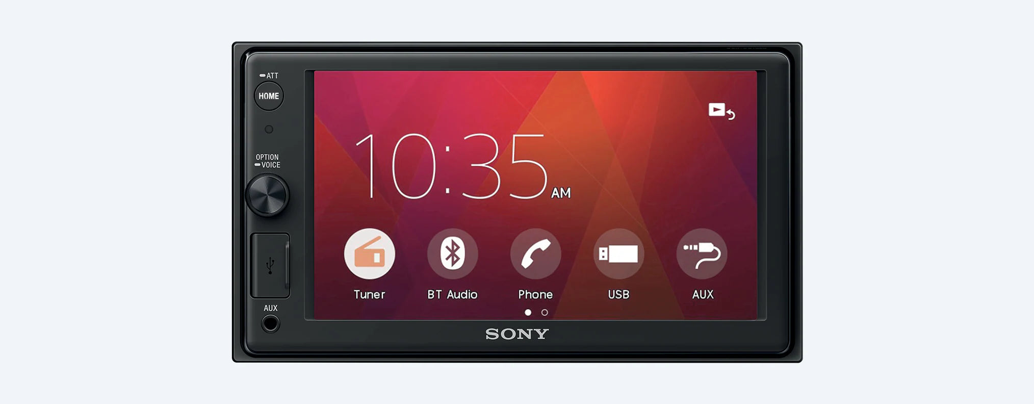 Sony XAV-AX1000 6.2" Apple CarPlay Media Receiver