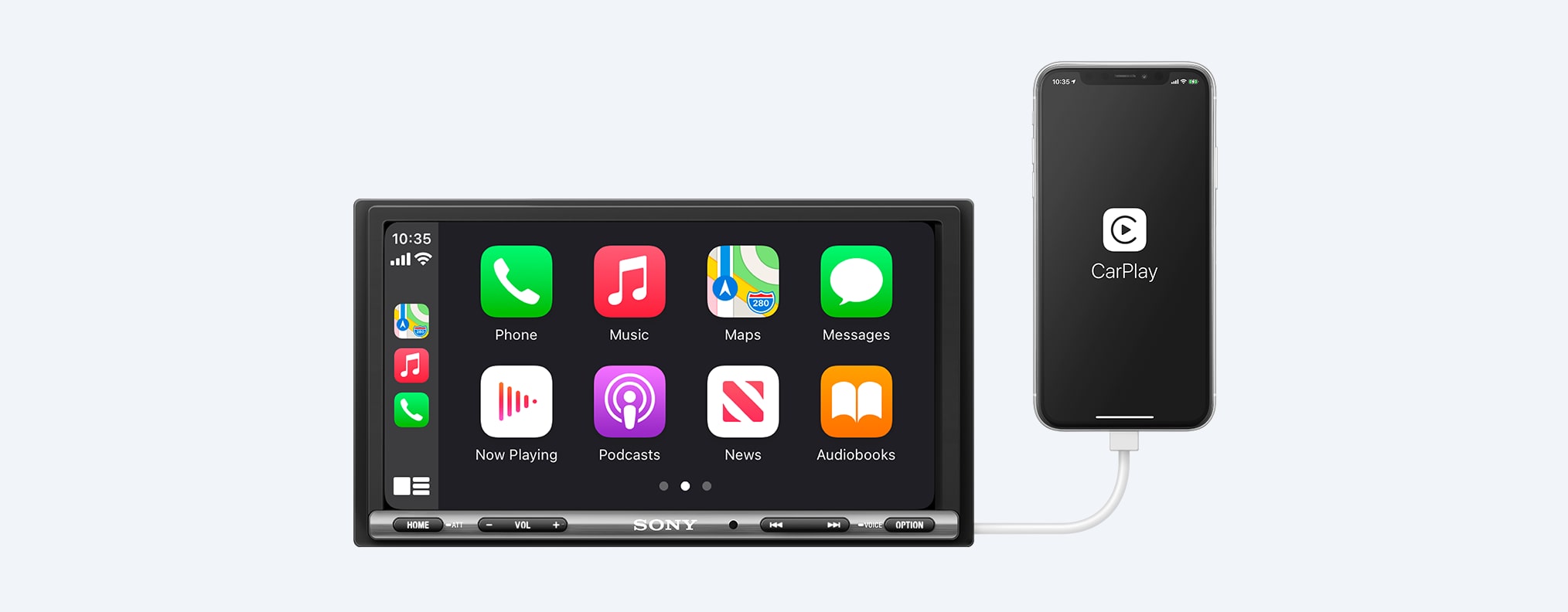 Sony XAV-AX3200 7" Apple CarPlay, Android Auto Headunit