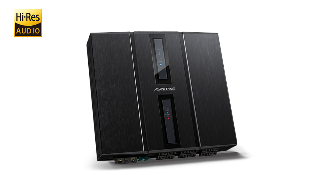 Alpine Status Hi-Res 14-channel Digital Signal Processor (DSP) with integrated 12-channel Amplifier