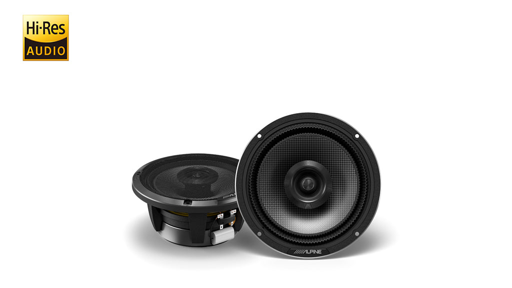 Alpine Status Hi-Res 6.5” (16.5cm) Coaxial Speakers