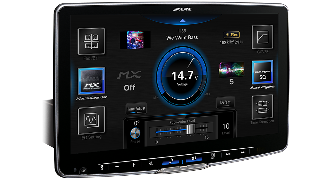 Alpine Hilux Headunit DIY Kit - Wireless CarPlay, Android Auto, HDMI