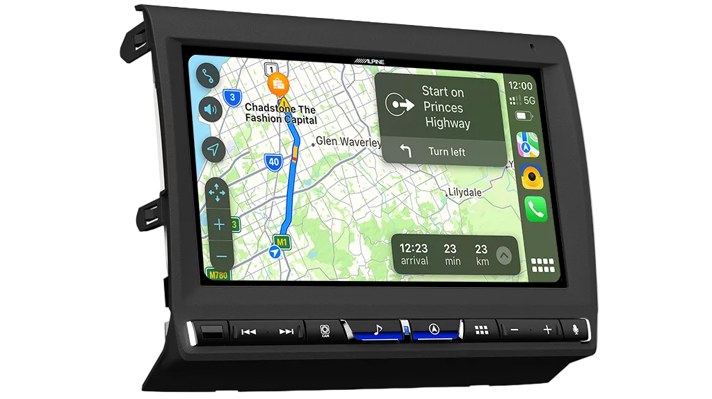 Alpine i905-LC70 9″ Head Unit for Toyota 70 Series – Wireless Apple CarPlay, Android Auto & Hi-Res Audio