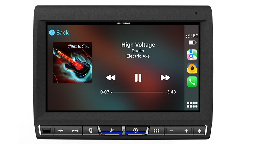 Alpine Premium Landcruiser 70 Series 9" Perfect Fit Headunit - Wireless CarPlay, Android Auto, HDMI