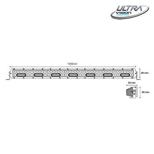 Ultra Vision Nitro Maxx LED 40" Light Bar