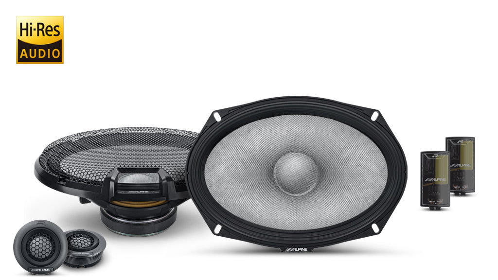 Alpine R2-S69C 6x9" Component Speakers