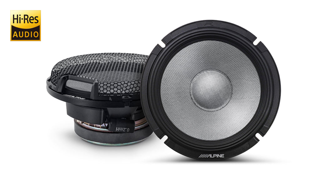 Alpine R2-S65C 6.5" Component Speakers