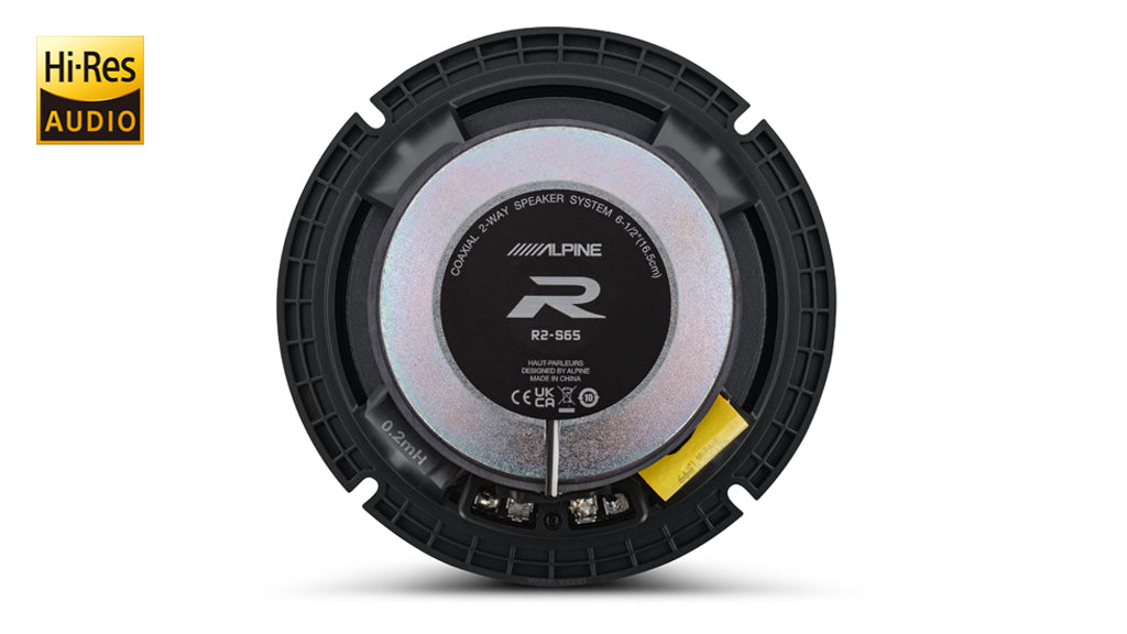 Alpine R2-S65 6.5" Coaxial Speakers