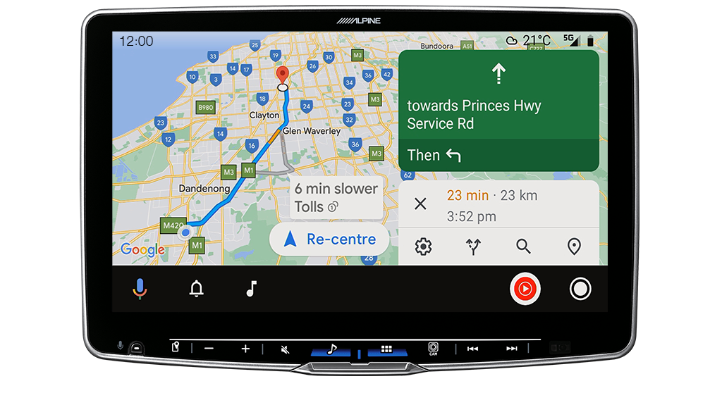 Alpine Hilux Headunit DIY Kit - Wireless CarPlay, Android Auto, HDMI