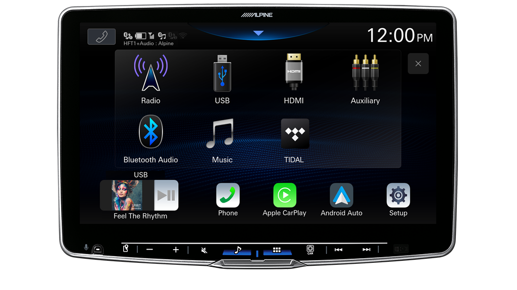 Alpine Hilux Headunit DIY Kit - Wireless CarPlay, Android Auto, HDMI