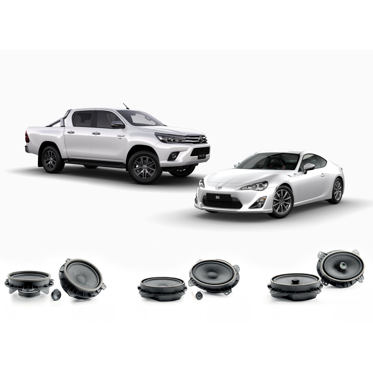 Focal ICTOY165 Toyota Speaker Kit Upgrade